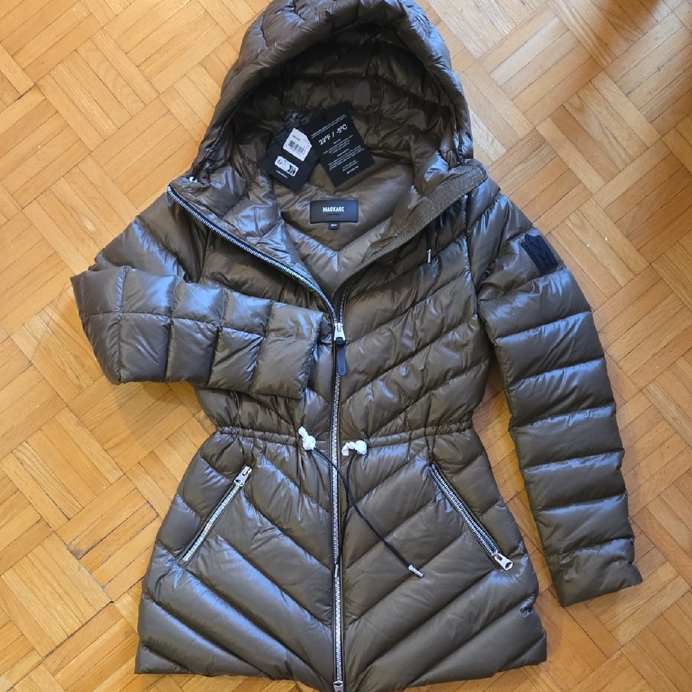 Mackage Women's Olive Puffer Coat